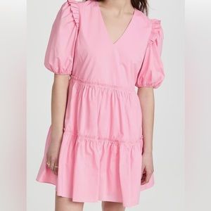 English Factory Puff Sleeve Mini Dress NWT size XS